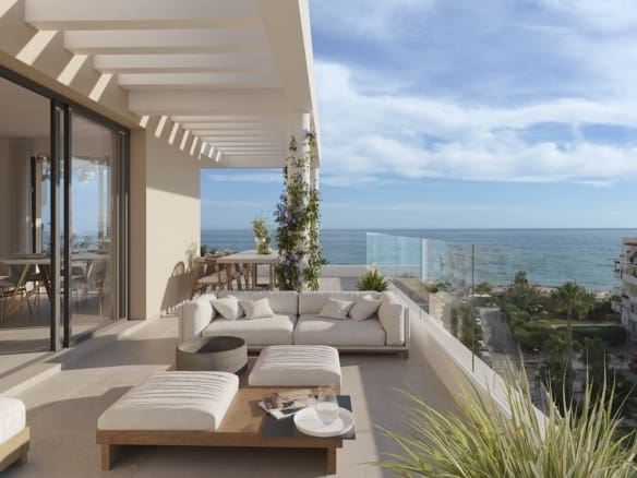 Almara Residences beachfront apartments in Rincon de la Victoria near Malaga by MDR Luxury Homes