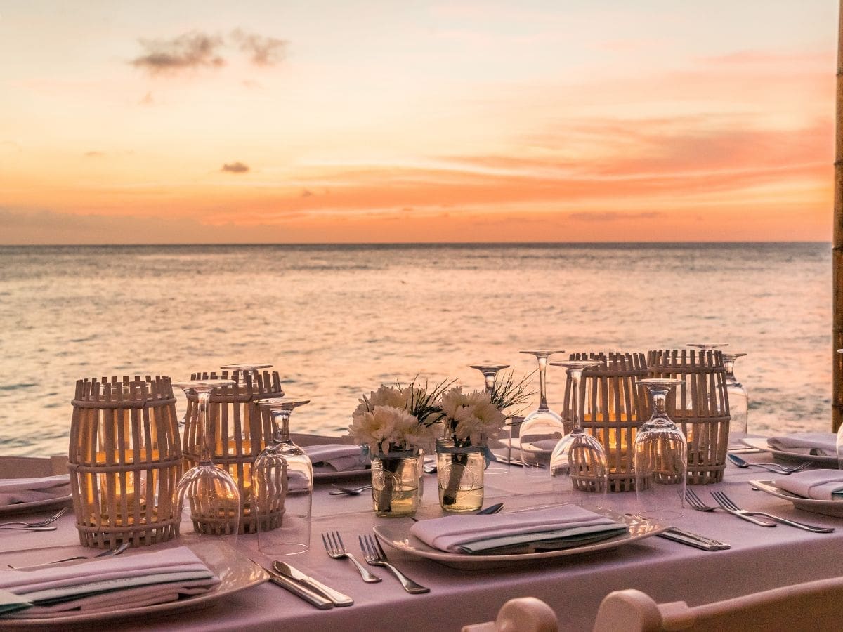 Estepona dinner by the sea