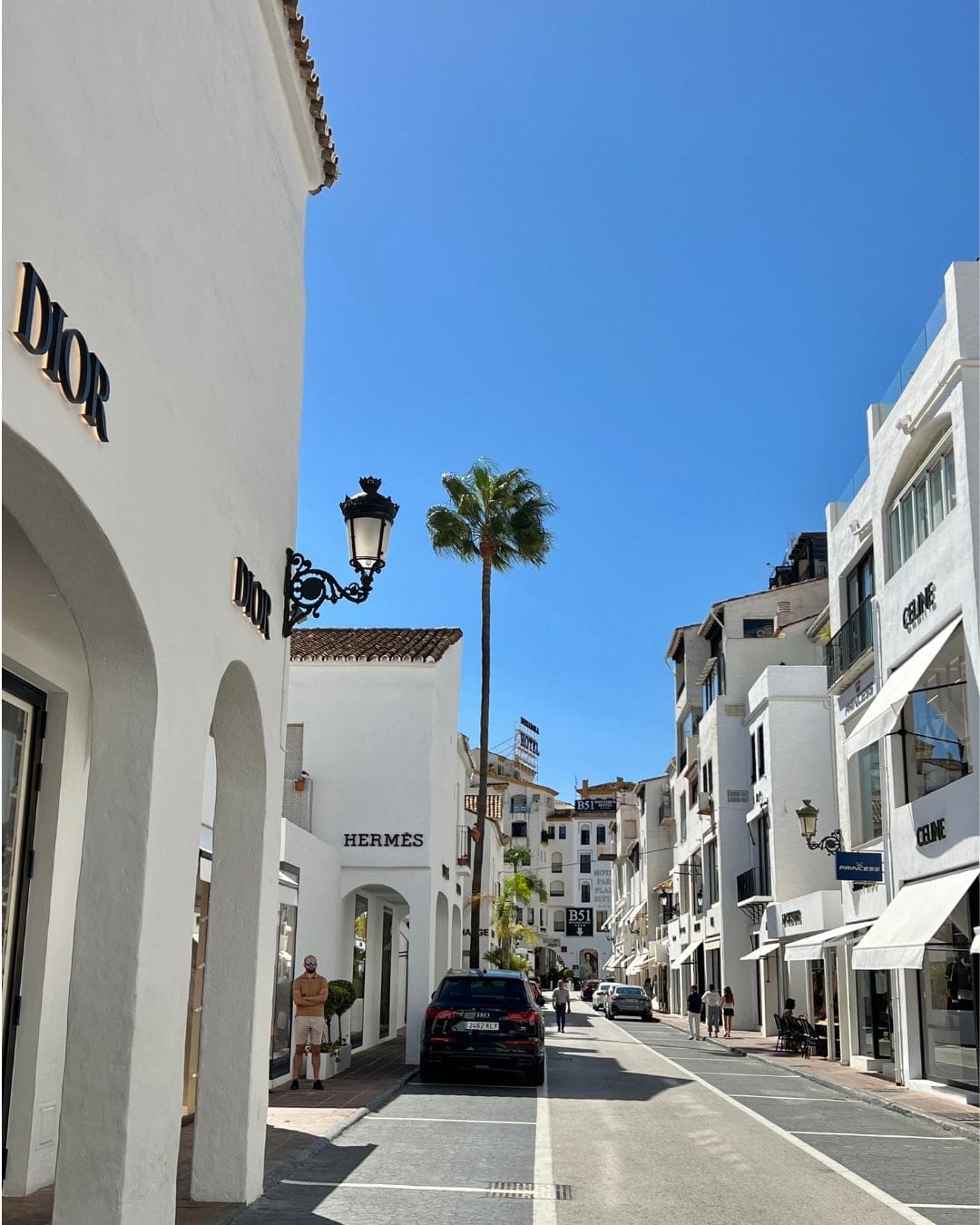 Puerto Banus designer shops Marbella