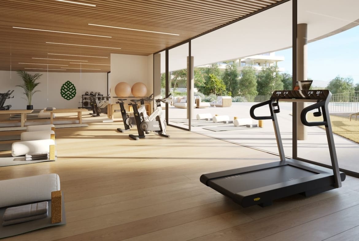 Greenity in Mijas Costa by MDR Luxury Homes, modern new build homes with large terraces and open Mediterranean views