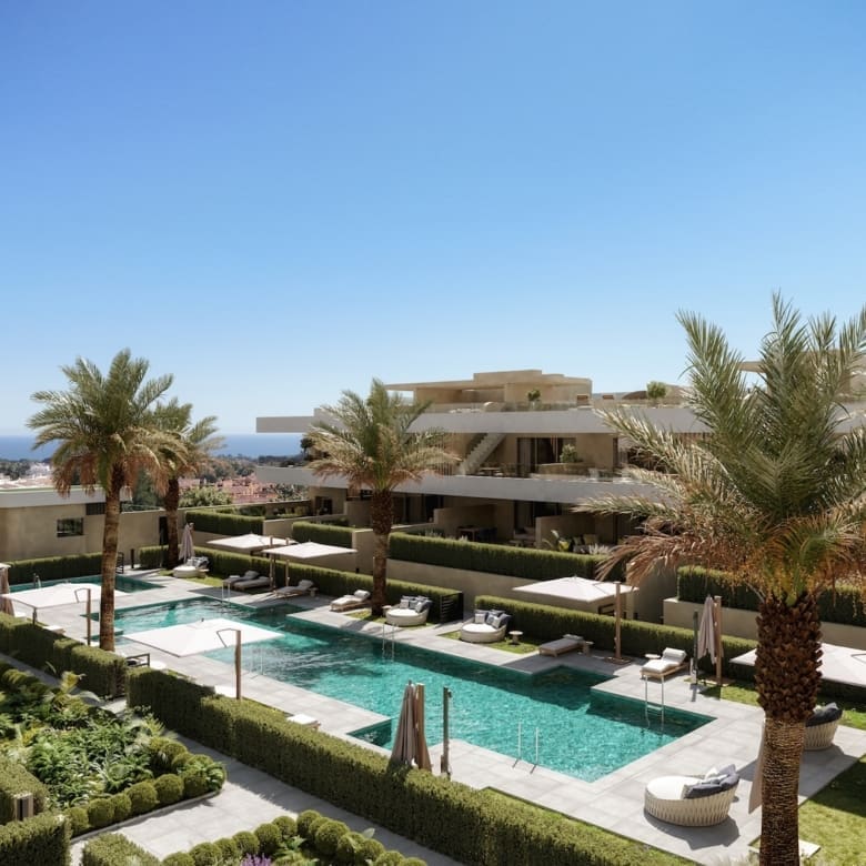 Luxury apartments Omnia Estepona with terrace and natural light – MDR Luxury Homes