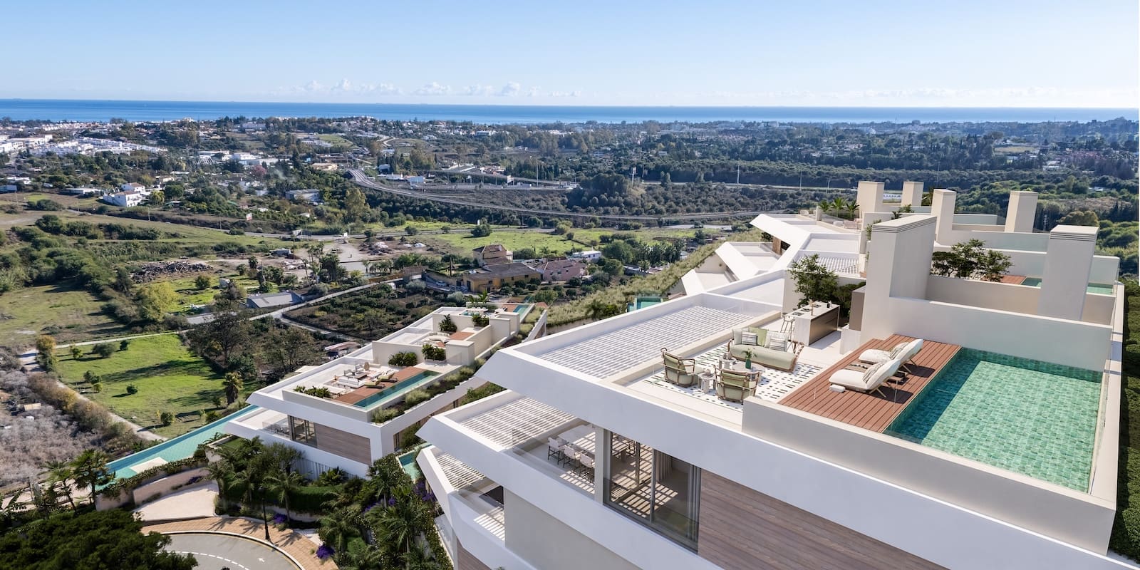 Solenne Benahavís luxury residences with sea views by MDR Luxury Homes