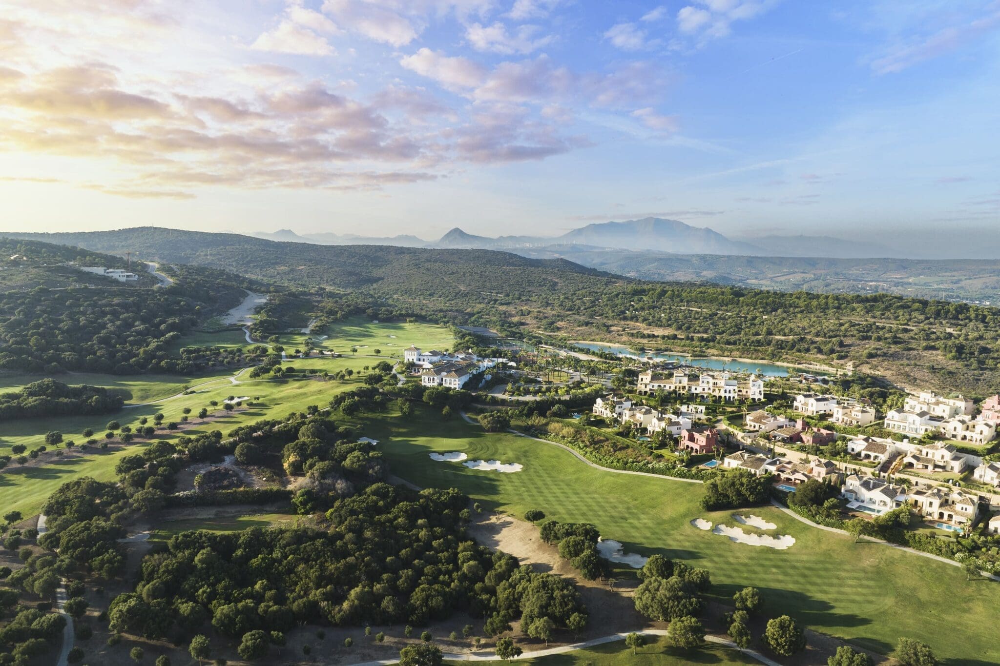 Valderrama golf course in Sotogrande surrounded by nature