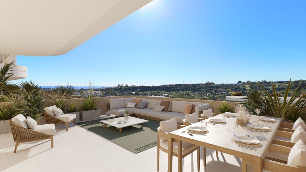 Adagio Cancelada luxury apartments with sea view MDR Luxury Homes