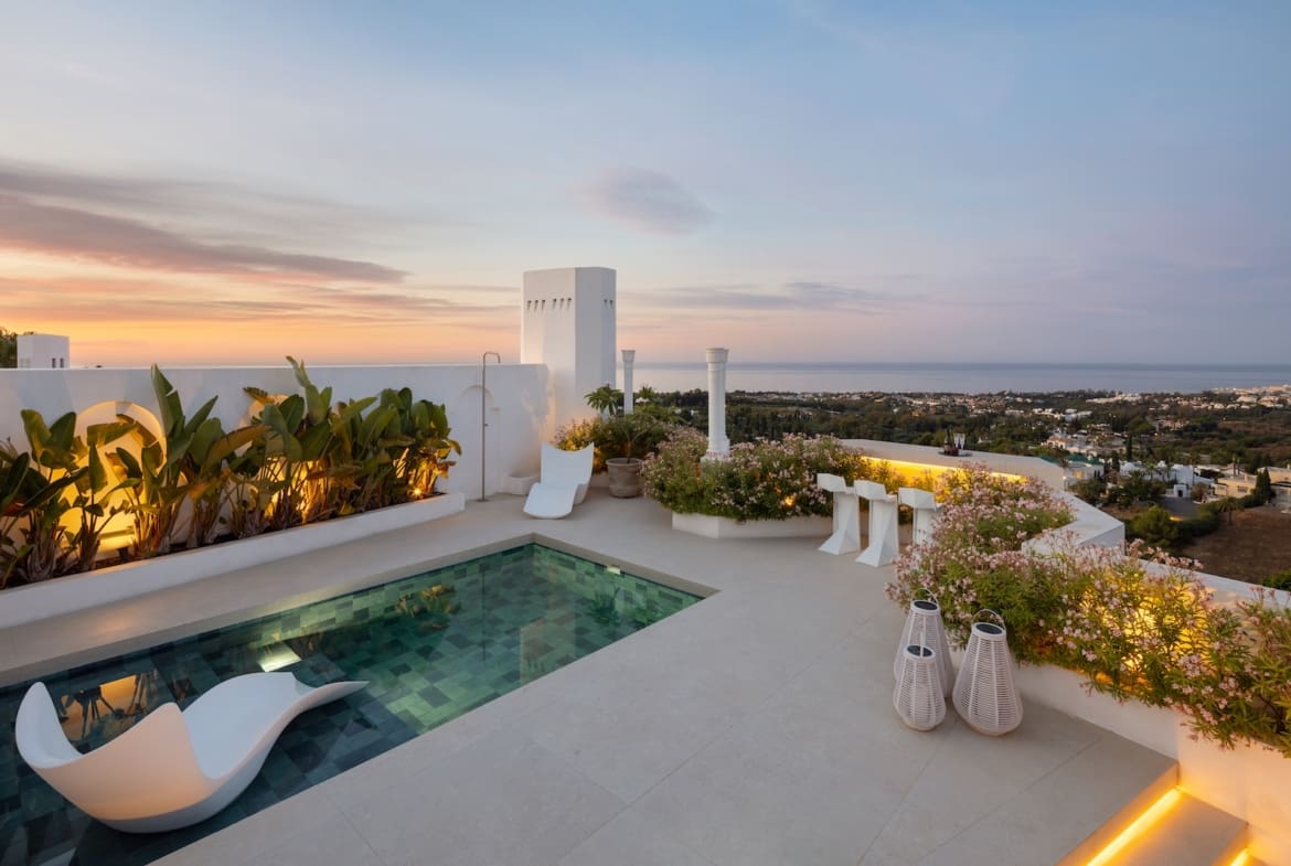 Luxury Penthouse Colgantes MDR Luxury Homes sea view terrace Marbella