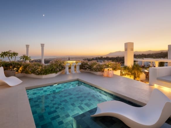Luxury Penthouse Colgantes MDR Luxury Homes sea view terrace Marbella