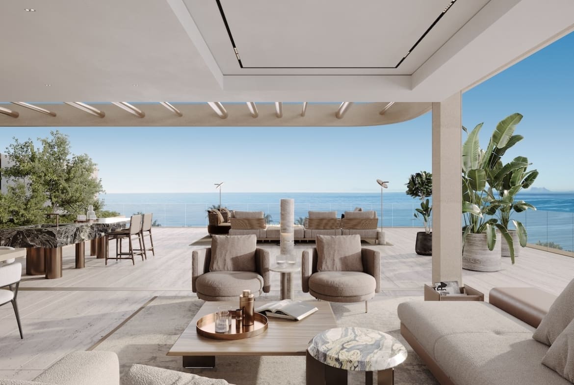 Tyrian Ciro 407 duplex penthouse with sea view terrace MDR Luxury Homes