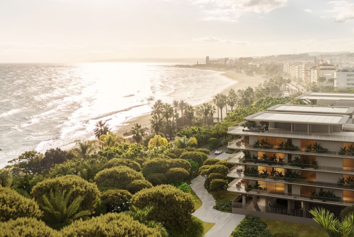 Tyrian Estepona beachfront luxury residences with panoramic sea views by MDR Luxury Homes