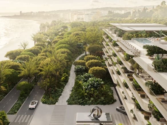 Tyrian Estepona beachfront luxury residences with panoramic sea views by MDR Luxury Homes