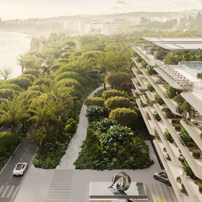 Tyrian Estepona beachfront luxury residences with panoramic sea views by MDR Luxury Homes