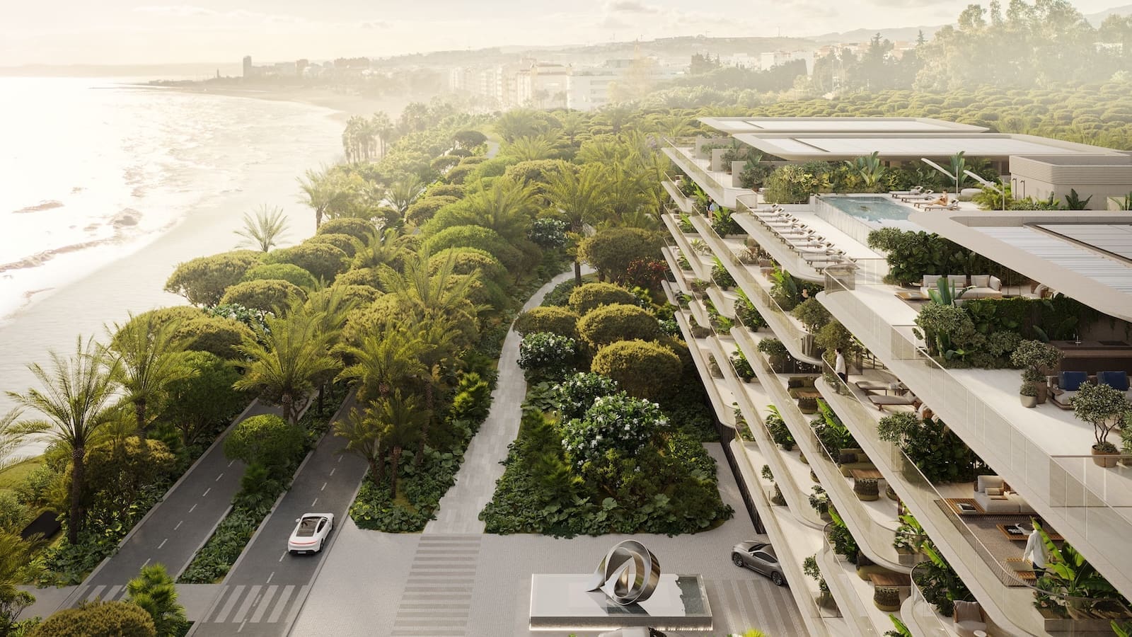 Tyrian Estepona beachfront luxury residences with panoramic sea views by MDR Luxury Homes