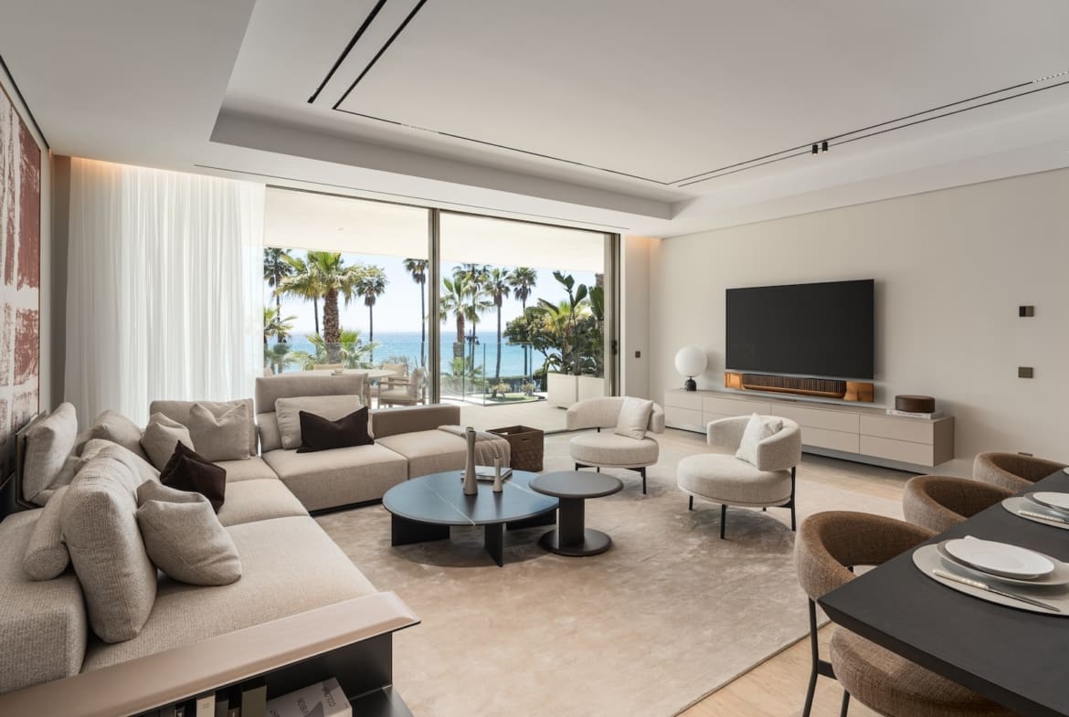 Tyrian Estepona beachfront luxury residences with panoramic sea views by MDR Luxury Homes