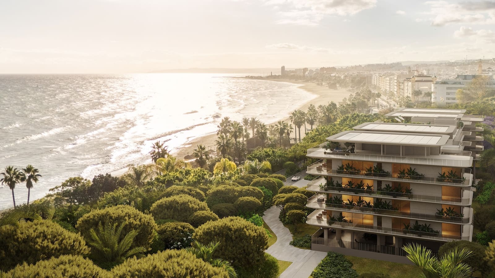 Tyrian Estepona beachfront luxury residences with panoramic sea views by MDR Luxury Homes