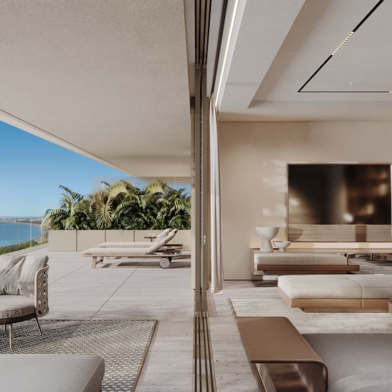 Tyrian Tyros 206 beachfront apartment Estepona MDR Luxury Homes