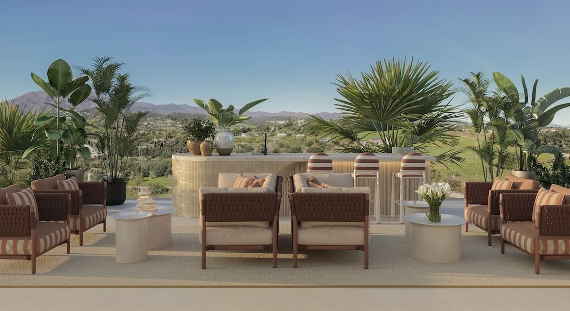 Nacaré Residences luxury apartments in Estepona with sea views by MDR Luxury Homes