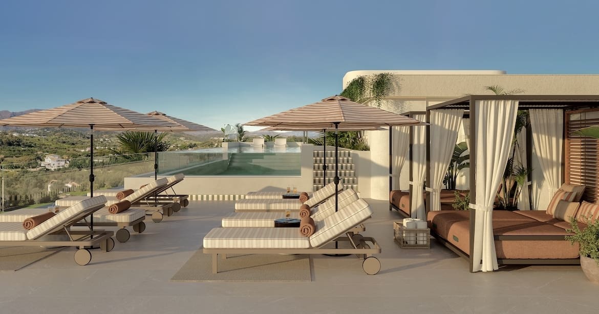 Nacaré Residences luxury apartments in Estepona with sea views by MDR Luxury Homes
