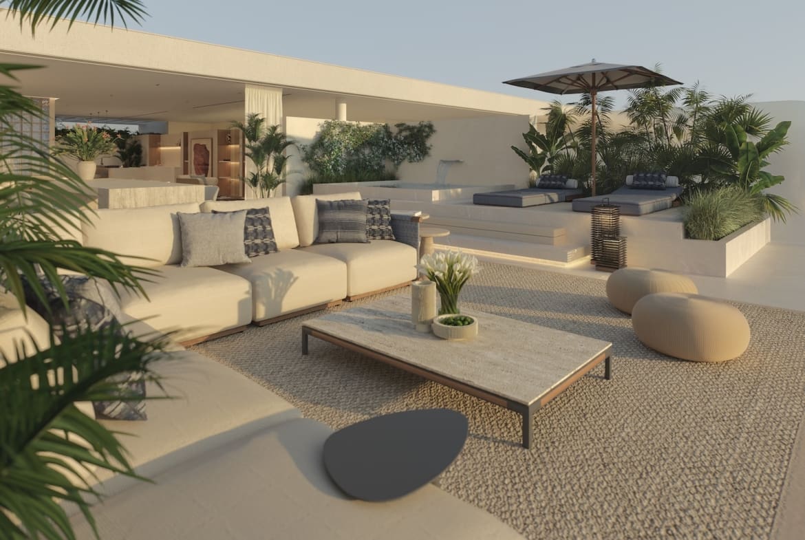 Nacaré Residences luxury apartments in Estepona with sea views by MDR Luxury Homes