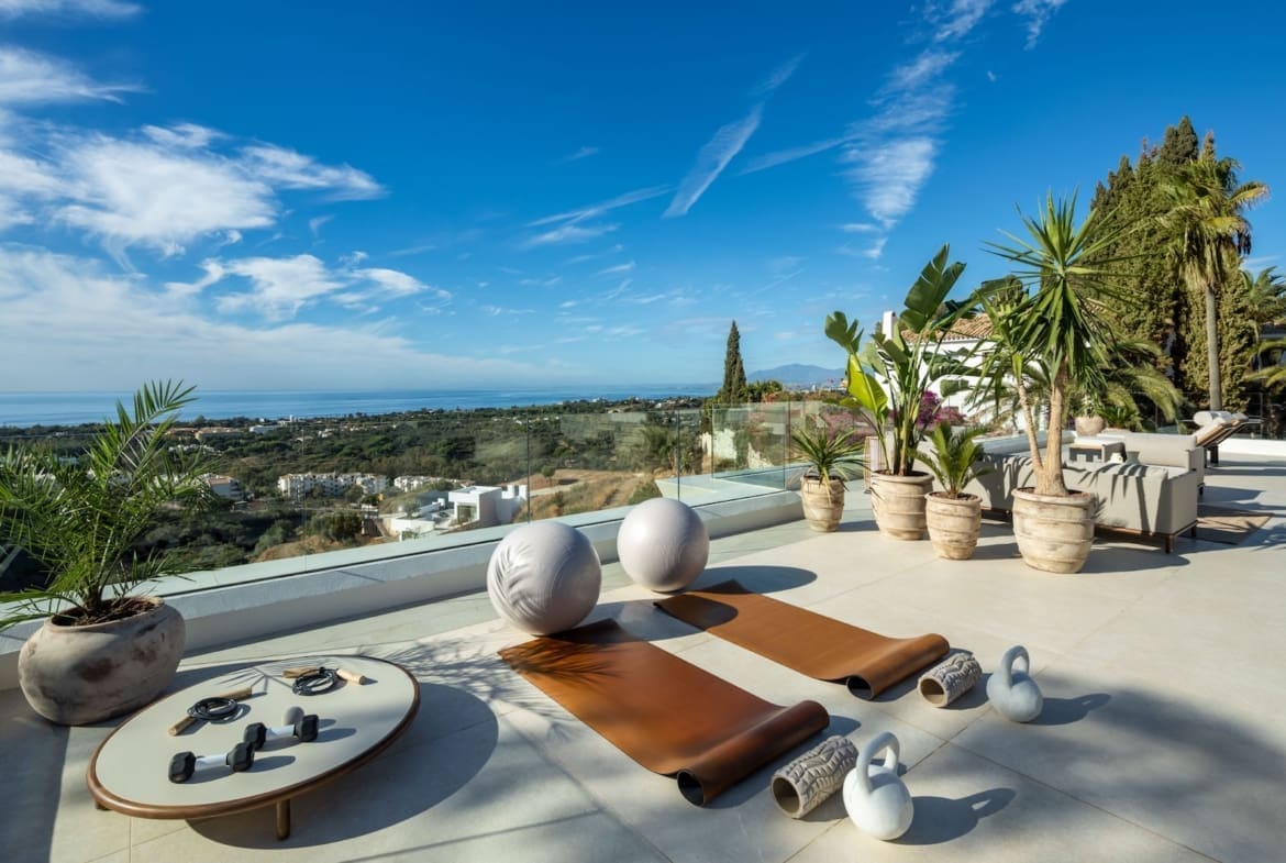 Villa Ember luxury villa in Elviria Marbella East with sea views and private pool by MDR Luxury Homes