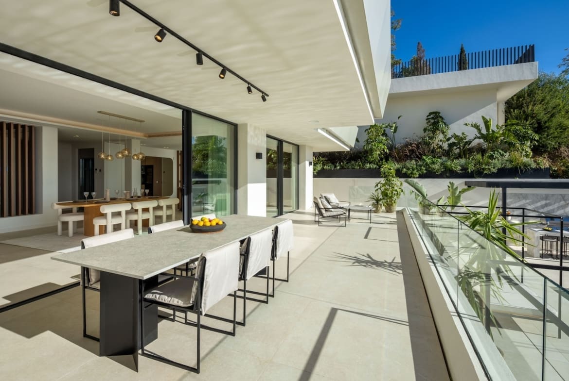 Villa Ember luxury villa in Elviria Marbella East with sea views and private pool by MDR Luxury Homes