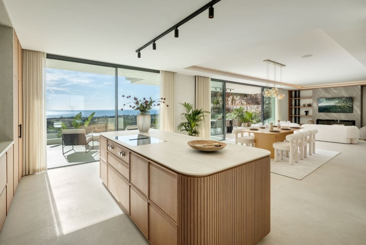 Villa Ember luxury villa in Elviria Marbella East with sea views and private pool by MDR Luxury Homes