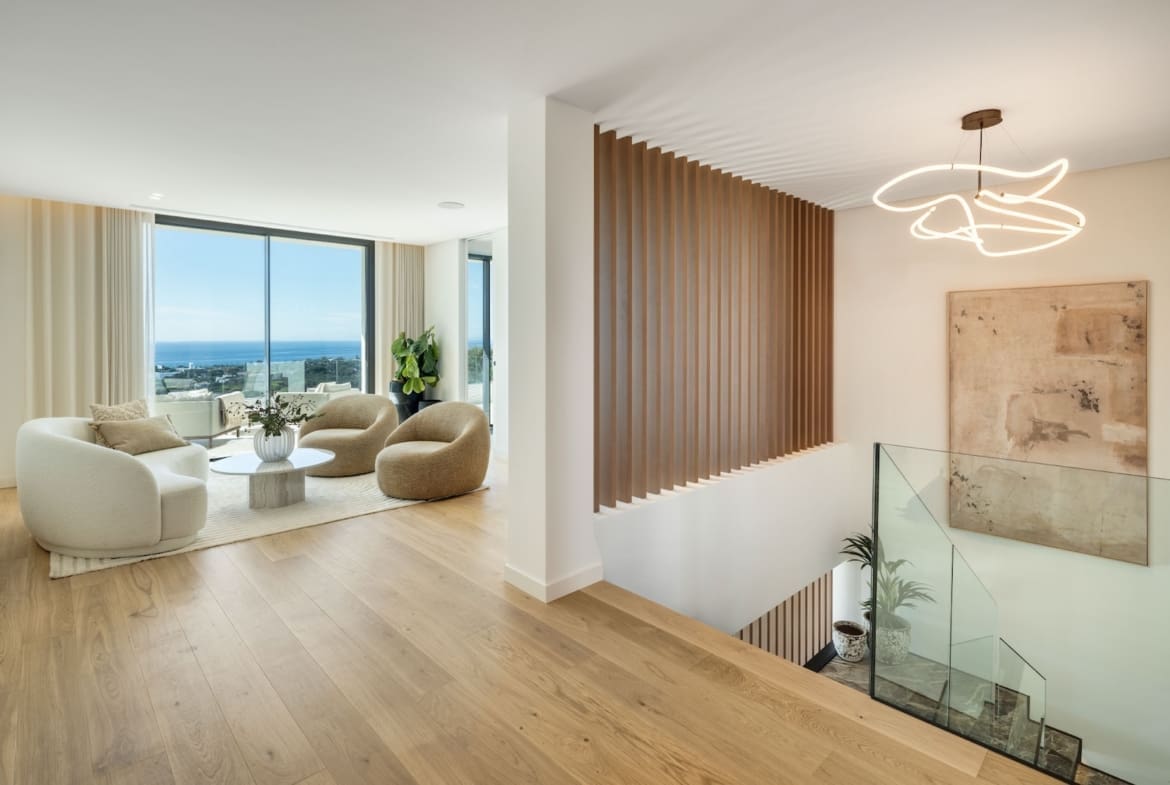 Villa Ember luxury villa in Elviria Marbella East with sea views and private pool by MDR Luxury Homes