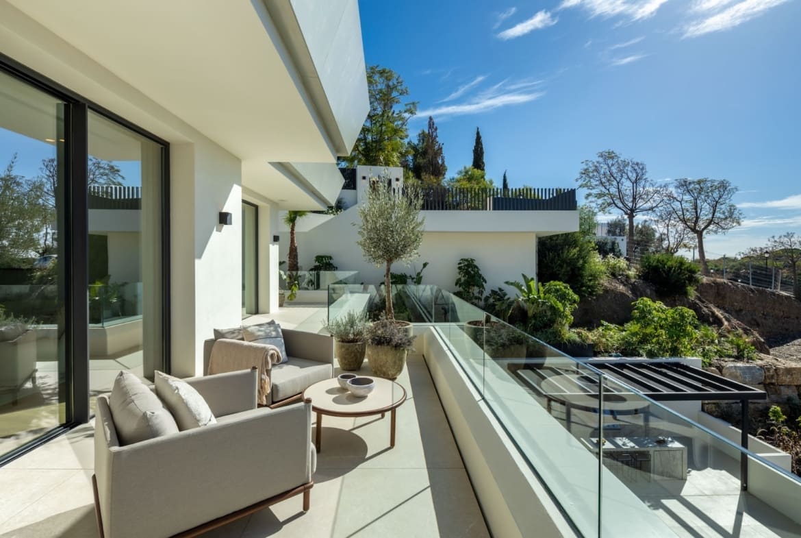Villa Ember luxury villa in Elviria Marbella East with sea views and private pool by MDR Luxury Homes