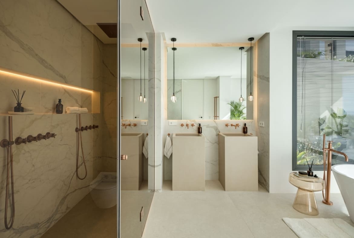 Villa Ember luxury villa in Elviria Marbella East with sea views and private pool by MDR Luxury Homes