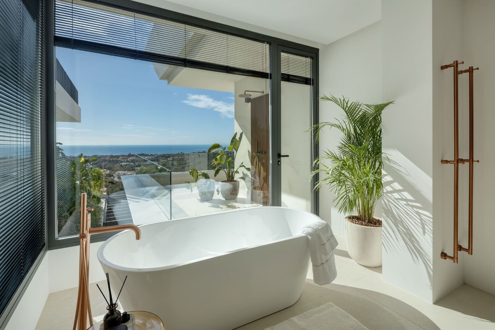 Villa Ember luxury villa in Elviria Marbella East with sea views and private pool by MDR Luxury Homes