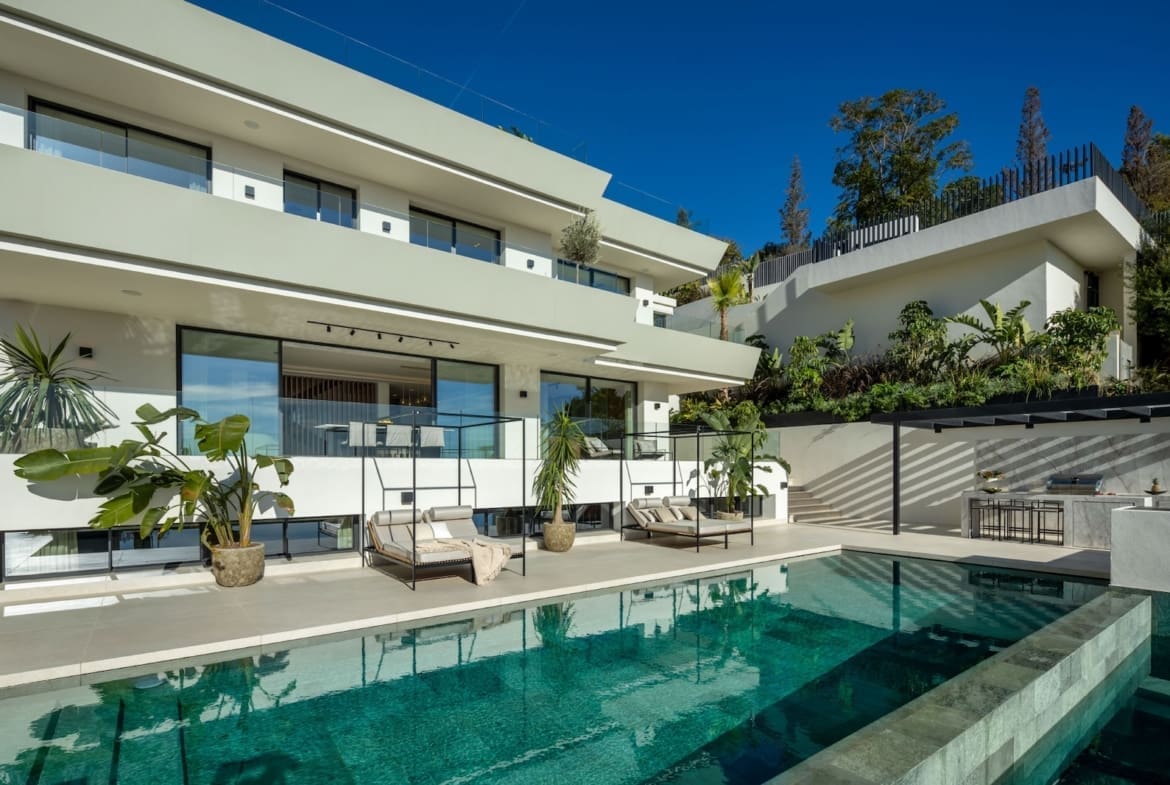 Villa Ember luxury villa in Elviria Marbella East with sea views and private pool by MDR Luxury Homes