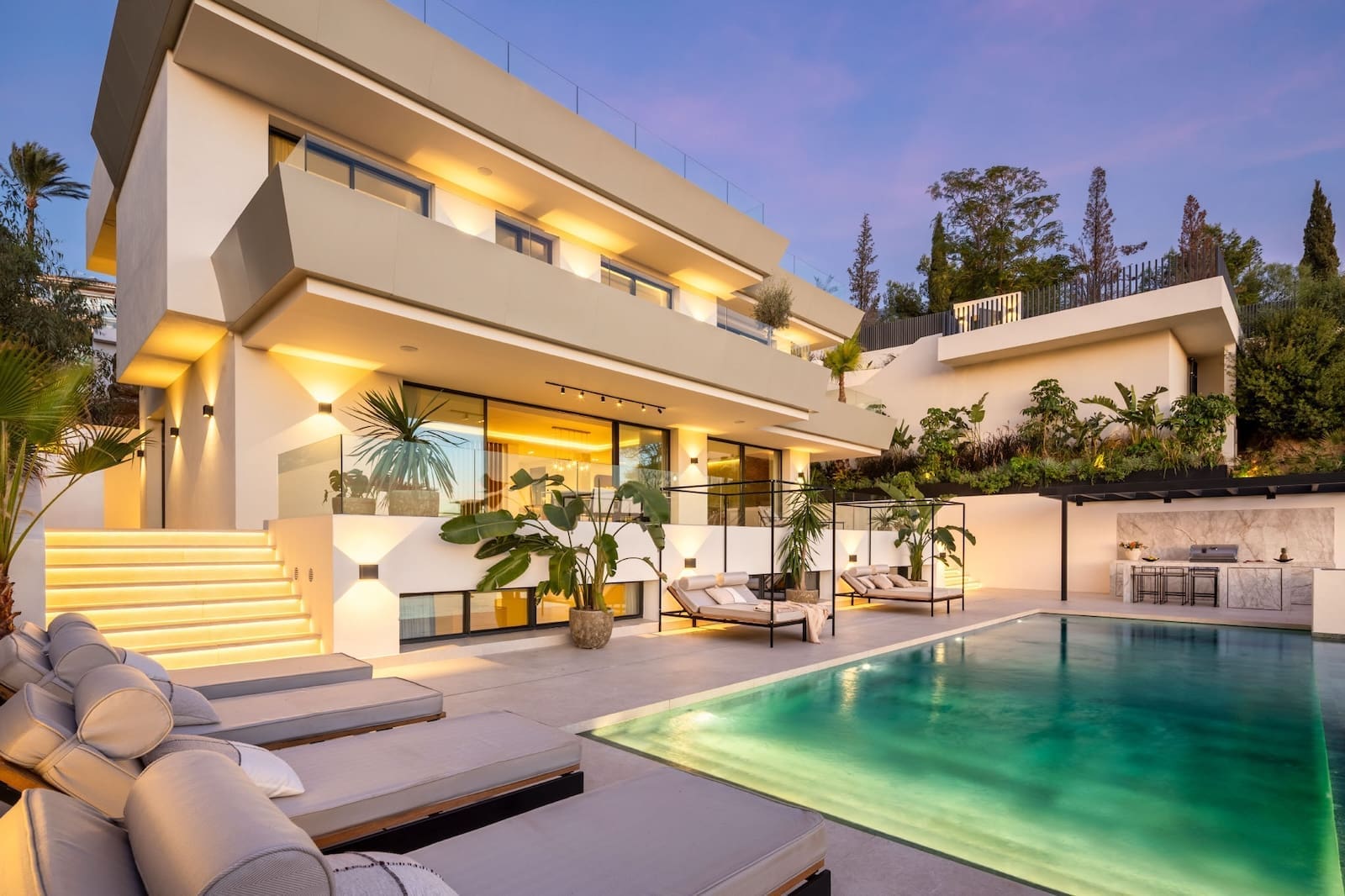Villa Ember luxury villa in Elviria Marbella East with sea views and private pool by MDR Luxury Homes