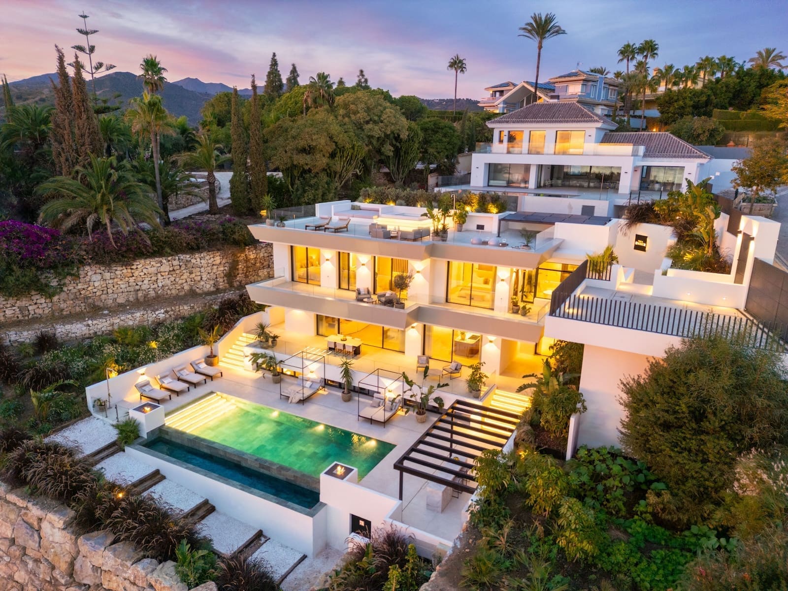 Villa Ember luxury villa in Elviria Marbella East with sea views and private pool by MDR Luxury Homes